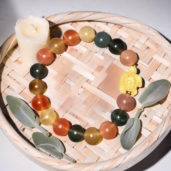 Jewelry - 10mm 🔥 Colorful Agate Bracelet 💕